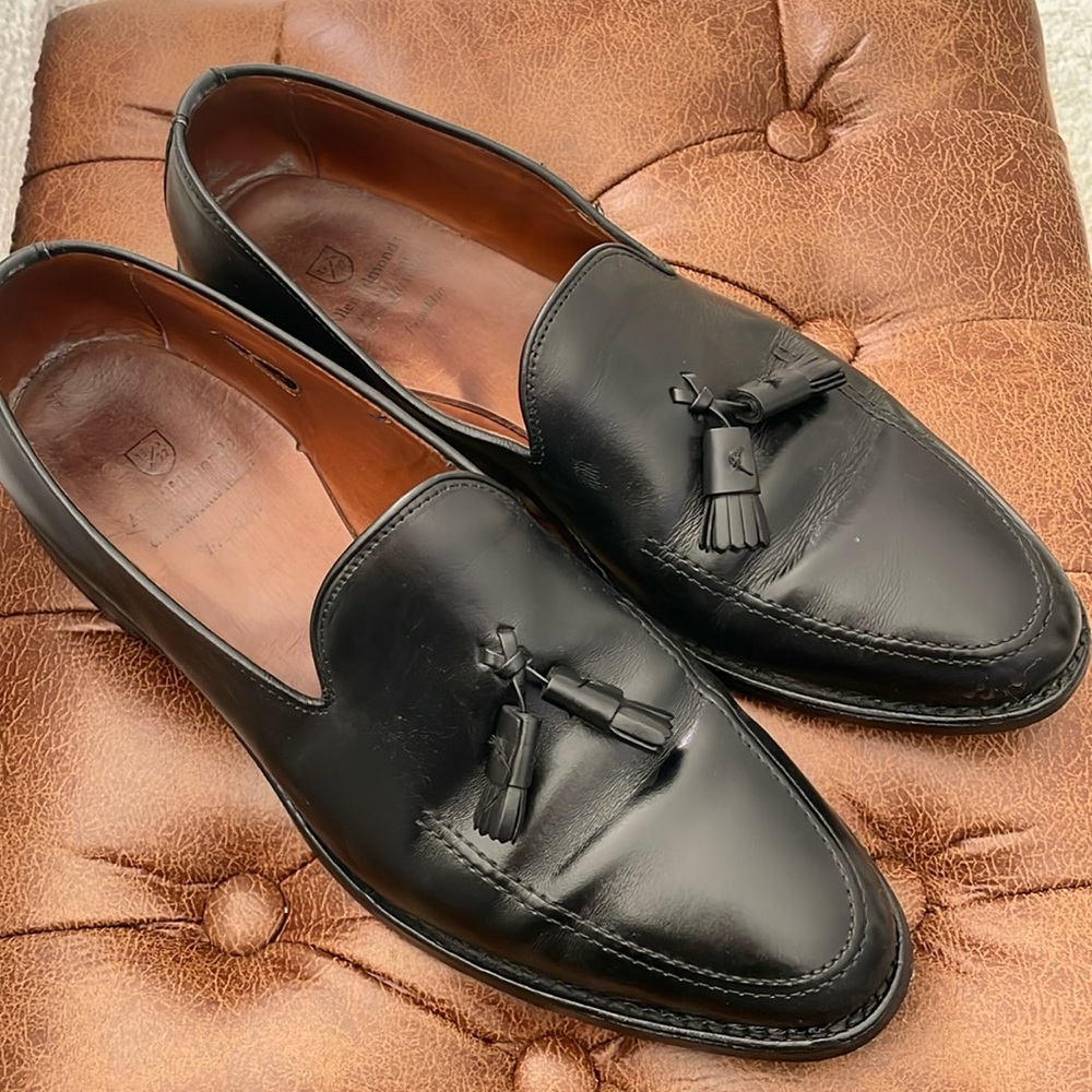 Allen Edmonds Franklin Black Shoes Size 11.5
